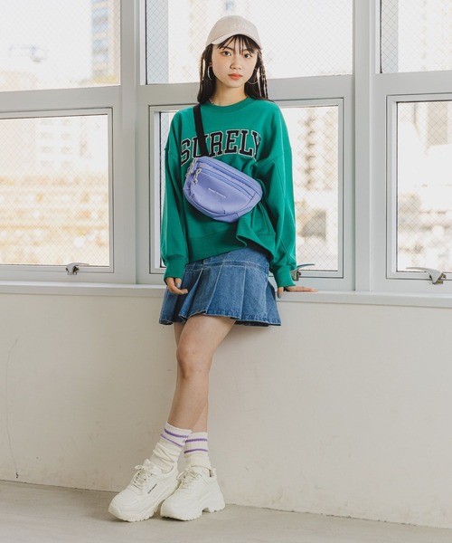 repipi armario(レピピ アルマリオ)の「デニムスソプリーツスカート(デニムスカート・キッズ・ブルー系その他/グレー・SMALL/MEDIUM/LARGE)」の21枚目の写真