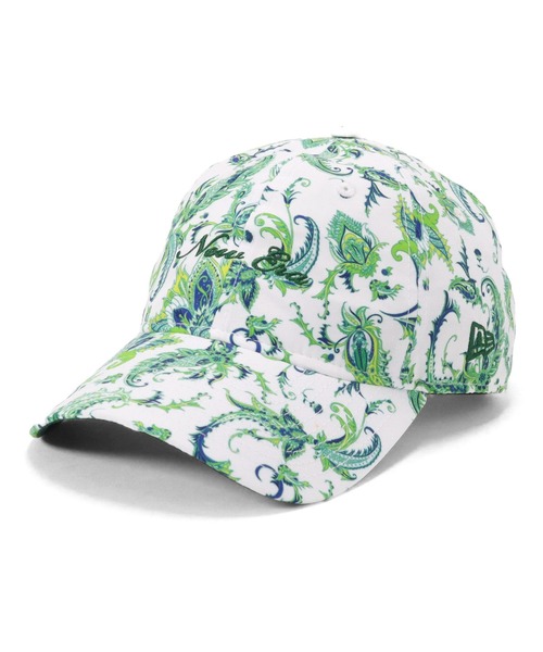 夏ニューエラ☆NEW ERA☆ゴルフ☆ポロシャツキャップセット！M☆ボタニカル！ NEW ERA☆GOLFボタニカルAフレームメッシュボールキャップ (New