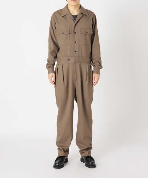 EDIFICE（エディフィス）の「【avancer / アボンシェル】ジャンプスーツ（つなぎ/オールインワン・メンズ・ネイビー/ベージュ・48/46）」の8枚目の写真