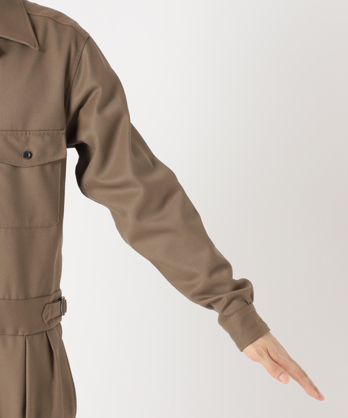 EDIFICE（エディフィス）の「【avancer / アボンシェル】ジャンプスーツ（つなぎ/オールインワン・メンズ・ネイビー/ベージュ・48/46）」の13枚目の写真