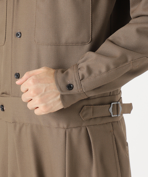 EDIFICE（エディフィス）の「【avancer / アボンシェル】ジャンプスーツ（つなぎ/オールインワン・メンズ・ネイビー/ベージュ・48/46）」の14枚目の写真