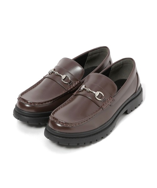 LAKOLE（ラコレ）の「タンクソールビットローファー / 182121（ローファー・メンズ・ブラック/ブラウン・MEDIUM/LARGE）」の9枚目の写真