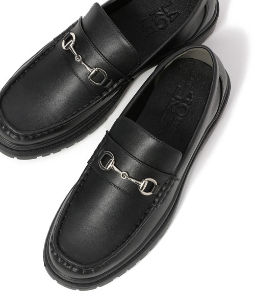 LAKOLE（ラコレ）の「タンクソールビットローファー / 182121（ローファー・メンズ・ブラック/ブラウン・MEDIUM/LARGE）」の14枚目の写真