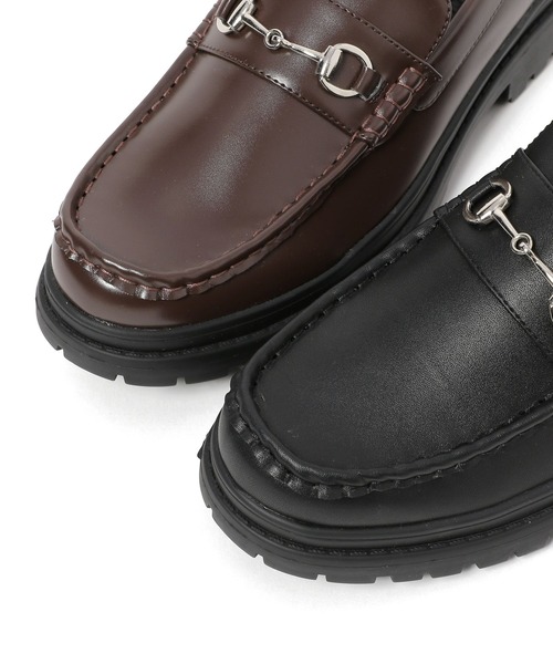 LAKOLE（ラコレ）の「タンクソールビットローファー / 182121（ローファー・メンズ・ブラック/ブラウン・MEDIUM/LARGE）」の18枚目の写真