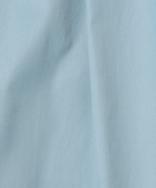 TOMORROWLAND （トゥモローランド）の「コットンギャバジン タックワイドパンツ（スラックス・レディース・ブルー/ホワイト/キャメル/ネイビー・36/32/34/38）」の14枚目の写真