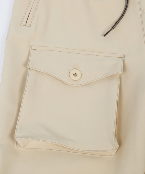 S'more(スモア)の「WATER REPELLING STRETCH PARACHUTE PANTS(カーゴパンツ・レディース・カーキ/ベージュ/ホワイト・SMALL/MEDIUM/LARGE/X-LARGE)」の12枚目の写真