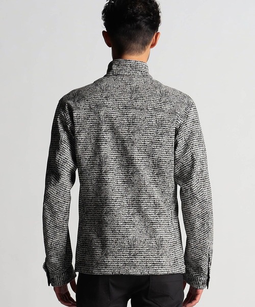 NICOLE CLUB FOR MEN(ニコルクラブフォーメン)の「地柄スタンドブルゾン(ブルゾン・メンズ・その他1/その他2・X-LARGE/LARGE/MEDIUM)」の4枚目の写真