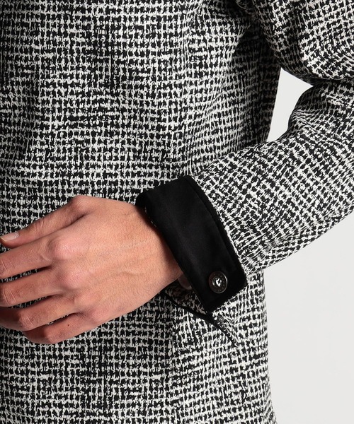 NICOLE CLUB FOR MEN(ニコルクラブフォーメン)の「地柄スタンドブルゾン(ブルゾン・メンズ・その他1/その他2・X-LARGE/LARGE/MEDIUM)」の9枚目の写真