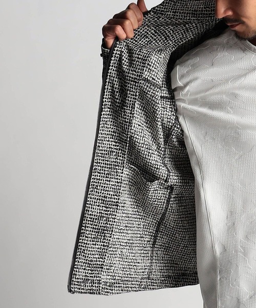 NICOLE CLUB FOR MEN(ニコルクラブフォーメン)の「地柄スタンドブルゾン(ブルゾン・メンズ・その他1/その他2・X-LARGE/LARGE/MEDIUM)」の11枚目の写真