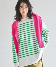 パネルボーダーチュニック