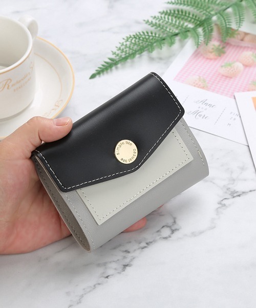 VIBGYOR Women（ヴィブジョー　ウィメン）の「【resonance】財布　ウォレット　カードケース（財布・レディース・グリーン系/ブラック系/ブルー系・FREE）」の2枚目の写真