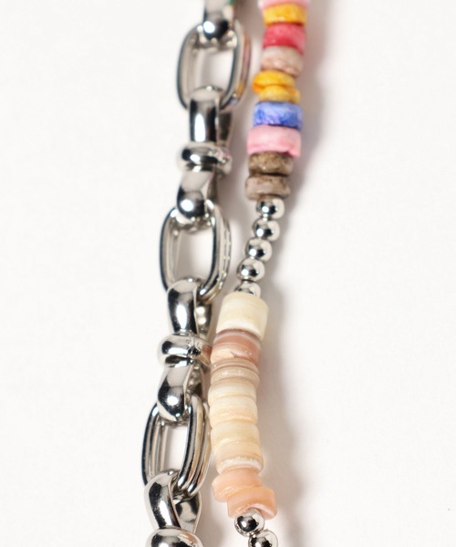 PAGEBOY（ページボーイ）の「カラフルビーズブレスレット（ブレスレット・レディース・マルチ・FREE）」の4枚目の写真