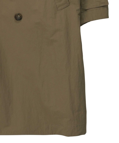 ZUCCa（ズッカ）の「ナイロンタッサー/スプリングコート（トレンチコート・メンズ・ブラック/グリーン/ベージュ・XS size/M size）」の13枚目の写真