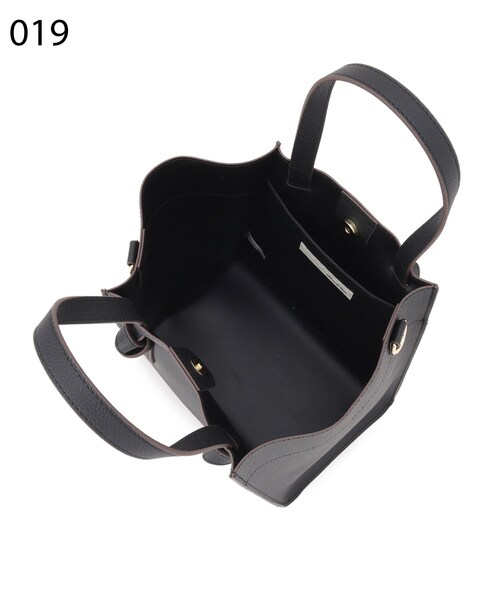 SHOO・LA・RUE(シューラルー)の「◆【2WAY】ノットハンドル トートバッグ(トートバッグ・レディース・グレー/ブラック/アイボリー/イエロー・00)」の5枚目の写真