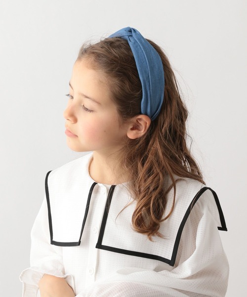 GLOBAL WORK（グローバルワーク）の「アソートネジリカチューシャ/192562（カチューシャ・キッズ・ブラック/ライトブルー/ブルー/その他/ブラック系その他/ホワイト/ブルー系その他6/グレー/ベージュ/ホワイト系その他2/ブルー系その他・FREE）」の8枚目の写真