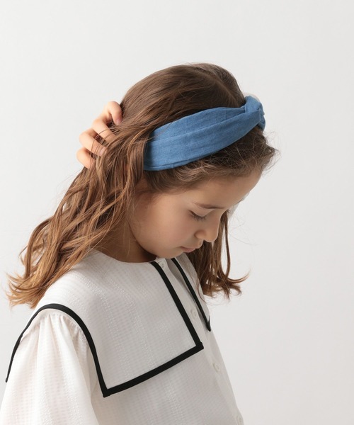 GLOBAL WORK（グローバルワーク）の「アソートネジリカチューシャ/192562（カチューシャ・キッズ・ブラック/ライトブルー/ブルー/その他/ブラック系その他/ホワイト/ブルー系その他6/グレー/ベージュ/ホワイト系その他2/ブルー系その他・FREE）」の12枚目の写真