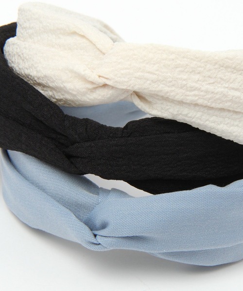 GLOBAL WORK（グローバルワーク）の「アソートネジリカチューシャ/192562（カチューシャ・キッズ・ブラック/ライトブルー/ブルー/その他/ブラック系その他/ホワイト/ブルー系その他6/グレー/ベージュ/ホワイト系その他2/ブルー系その他・FREE）」の19枚目の写真