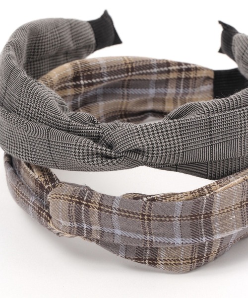 GLOBAL WORK（グローバルワーク）の「アソートネジリカチューシャ/192562（カチューシャ・キッズ・ブラック/ライトブルー/ブルー/その他/ブラック系その他/ホワイト/ブルー系その他6/グレー/ベージュ/ホワイト系その他2/ブルー系その他・FREE）」の20枚目の写真