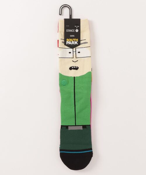 STANCE(スタンス)の「STANCE/スタンス MR GARRISON ミスターギャリソン(ソックス/靴下・メンズ・グリーン・FREE)」の1枚目の写真