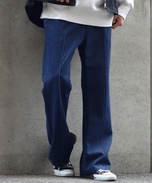 STRETCH TWILL DENIM ワイドフレアジーンズ sea58-24aw-1.jpg