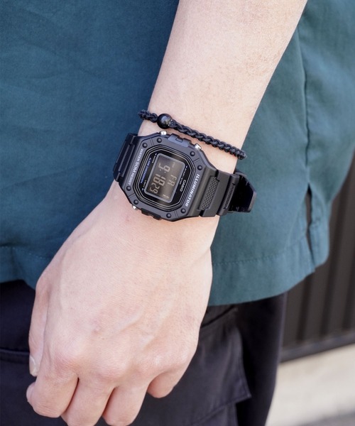 GLOBAL FORME CONCRETE(グローバルフォルムコンクリート)の「CASIO/カシオ メンズ タフデジタル W-218(デジタル腕時計・メンズ・ブルー/スモークピンク/ピンク/カーキ/ネイビー/レッド/ホワイト/ブラック・FREE)」の3枚目の写真