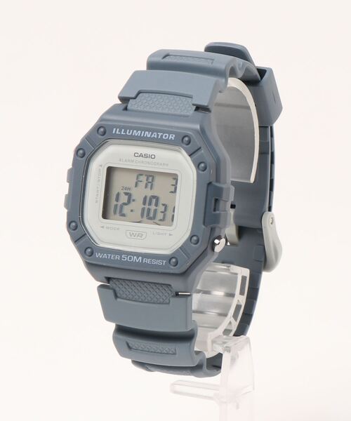 GLOBAL FORME CONCRETE(グローバルフォルムコンクリート)の「CASIO/カシオ メンズ タフデジタル W-218(デジタル腕時計・メンズ・ブルー/スモークピンク/ピンク/カーキ/ネイビー/レッド/ホワイト/ブラック・FREE)」の16枚目の写真