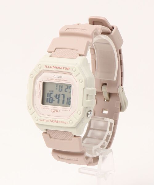 GLOBAL FORME CONCRETE(グローバルフォルムコンクリート)の「CASIO/カシオ メンズ タフデジタル W-218(デジタル腕時計・メンズ・ブルー/スモークピンク/ピンク/カーキ/ネイビー/レッド/ホワイト/ブラック・FREE)」の20枚目の写真