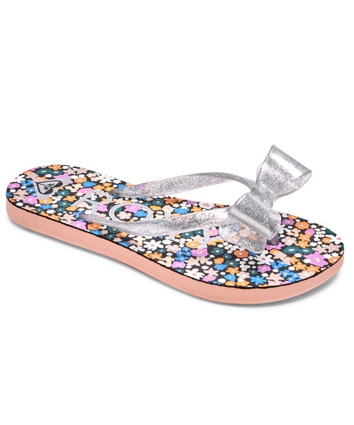 ROXY（ロキシー）の「RG LULU IV/ロキシービーサン(ビーチサンダル)（サンダル・キッズ・ピンク/ブラック・22cm/20cm/18cm）」の9枚目の写真