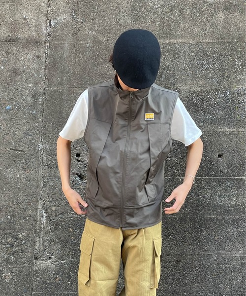 ddp(ディーディーピー)の「【 ddp / ディーディーピー 】フィールドベスト ナイロンベスト FIELD VEST_Camille A5306-119AA01 MNF(ベスト・メンズ・ネイビー/カーキ・FREE)」の10枚目の写真