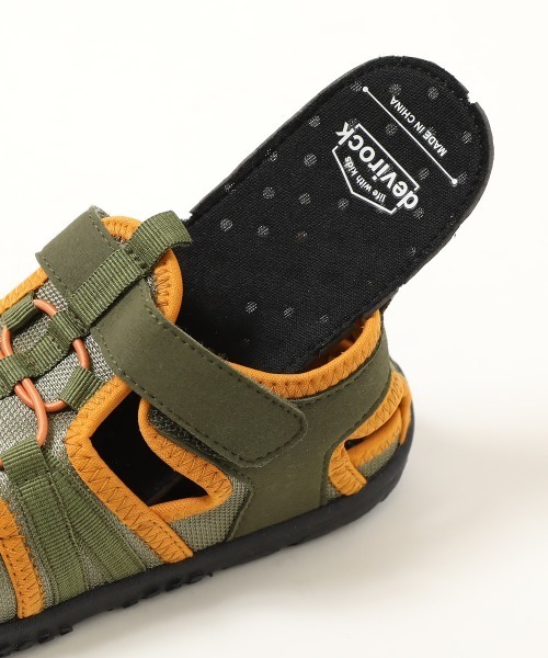 devirock（デビロック）の「水がたまりにくい 水陸両用 アウトドアサンダル（サンダル・キッズ・ブラック/カーキ/ベージュ/ラベンダー/アイボリー・22.0cm/23.0cm/19.0cm/18.0cm/17.0cm/21.0cm/20.0cm）」の8枚目の写真