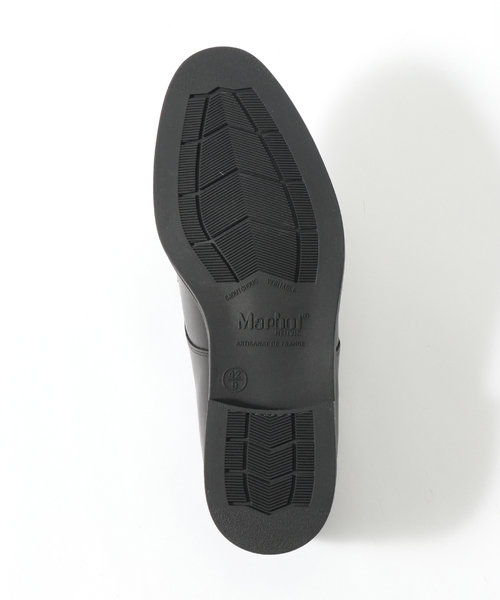 417 EDIFICE（フォーワンセブンエディフィス）の「【Marbot for EDIFICE/417 】別注 French サービスマンシューズ NOIR（ドレスシューズ・メンズ・ブラック・42/40/41）」の5枚目の写真