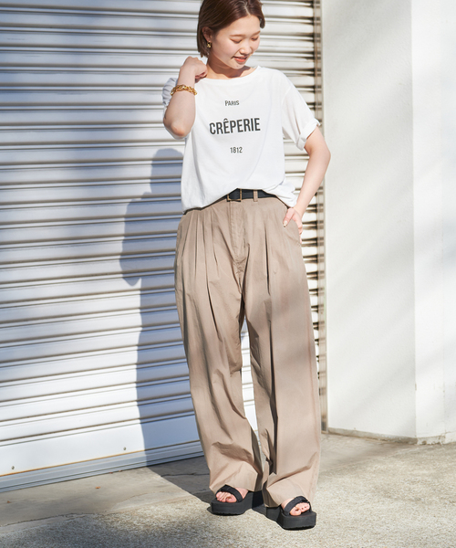 SLOBE IENA（スローブイエナ）の「【Teva/テバ】FLATFORM UNIVERSALサンダル（サンダル・レディース・ベージュ/ブラック/ピンク・24cm/23cm/25cm/22cm）」の2枚目の写真