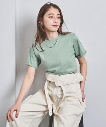 ndx（エヌディーエックス）の「【別注】＜ndx＞ロールアップ Tシャツ（Tシャツ/カットソー）」