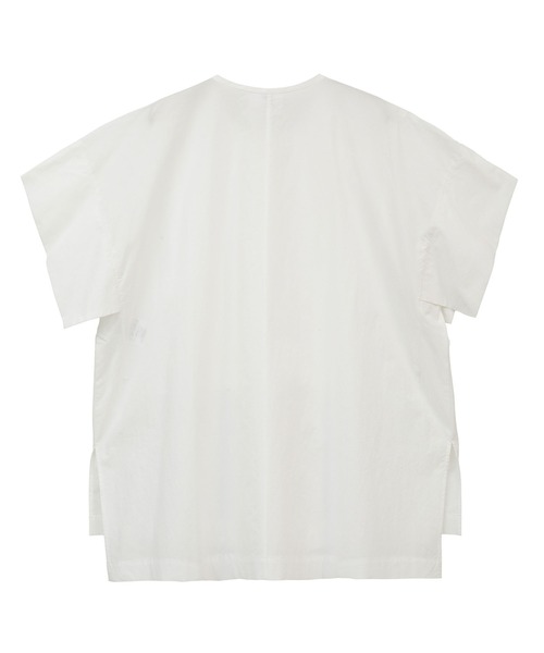 1er Arrondissement(プルミエアロンディスモン)の「タイプライタータックプリーツシャツ(シャツ/ブラウス・レディース・ブラック/オフホワイト・36/38)」の3枚目の写真