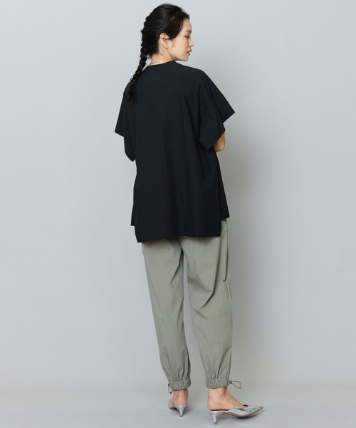 1er Arrondissement(プルミエアロンディスモン)の「タイプライタータックプリーツシャツ(シャツ/ブラウス・レディース・ブラック/オフホワイト・36/38)」の12枚目の写真