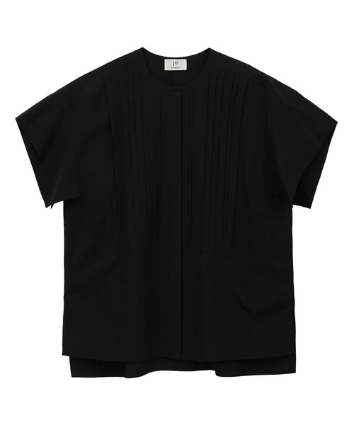 1er Arrondissement(プルミエアロンディスモン)の「タイプライタータックプリーツシャツ(シャツ/ブラウス・レディース・ブラック/オフホワイト・36/38)」の13枚目の写真