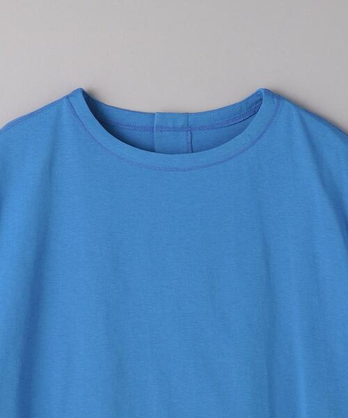 BEAUTY&YOUTH UNITED ARROWS(ビューティーアンドユースユナイテッドアローズ)の「コットン天竺 バックボタン プルオーバー(Tシャツ/カットソー・レディース・ホワイト/ブラック/コバルトブルー・FREE)」の15枚目の写真