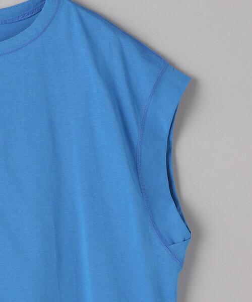 BEAUTY&YOUTH UNITED ARROWS(ビューティーアンドユースユナイテッドアローズ)の「コットン天竺 バックボタン プルオーバー(Tシャツ/カットソー・レディース・ホワイト/ブラック/コバルトブルー・FREE)」の16枚目の写真