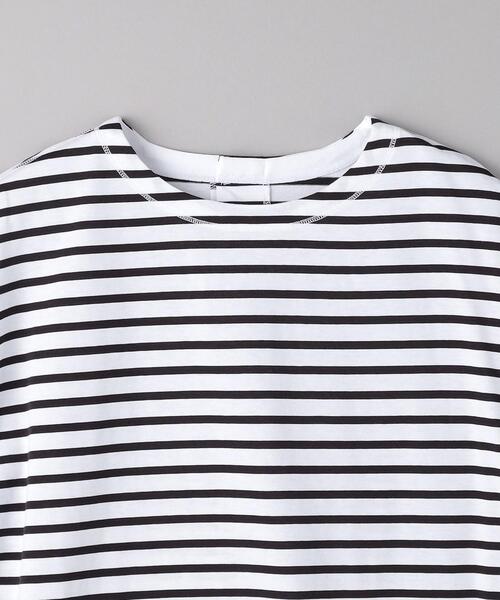 BEAUTY&YOUTH UNITED ARROWS(ビューティーアンドユースユナイテッドアローズ)の「コットン天竺 バックボタン プルオーバー(Tシャツ/カットソー・レディース・ホワイト/ブラック/コバルトブルー・FREE)」の22枚目の写真