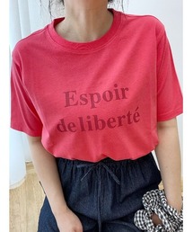 フレンチロゴレギュラーTシャツ