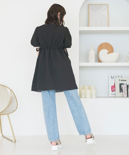 moulis'(ムーリス)の「ぽこぽこジャガードミニワンピース(ワンピース・レディース・グリーン/ベージュ/ブラック・MEDIUM/LARGE)」の17枚目の写真