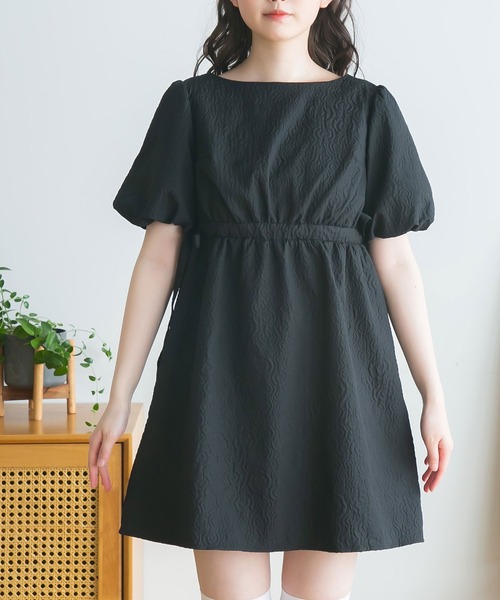 moulis'(ムーリス)の「ぽこぽこジャガードミニワンピース(ワンピース・レディース・グリーン/ベージュ/ブラック・MEDIUM/LARGE)」の18枚目の写真