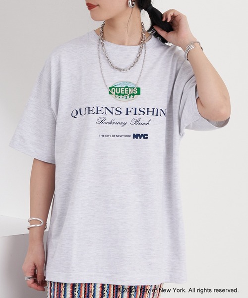 GOOD ROCK SPEED（グッドロックスピード）の「【WEB限定】NYCコラボレーションTee②（Tシャツ/カットソー・レディース・グレー・FREE）」の6枚目の写真