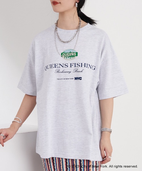 GOOD ROCK SPEED（グッドロックスピード）の「【WEB限定】NYCコラボレーションTee②（Tシャツ/カットソー・レディース・グレー・FREE）」の2枚目の写真