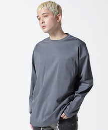 A4A | A4A/エーフォーエー/スーピマシルケットボックス ロングスリーブTシャツ(Tシャツ/カットソー)