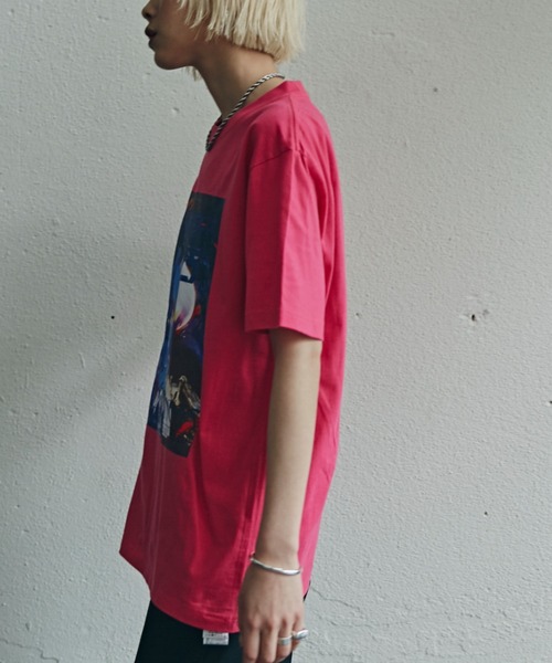 OKIRAKU（オキラク）の「(OKIRAKU×ROSE BUD)トリプルコラボTシャツ（Tシャツ/カットソー・レディース・ブラック/ピンク・FREE）」の9枚目の写真