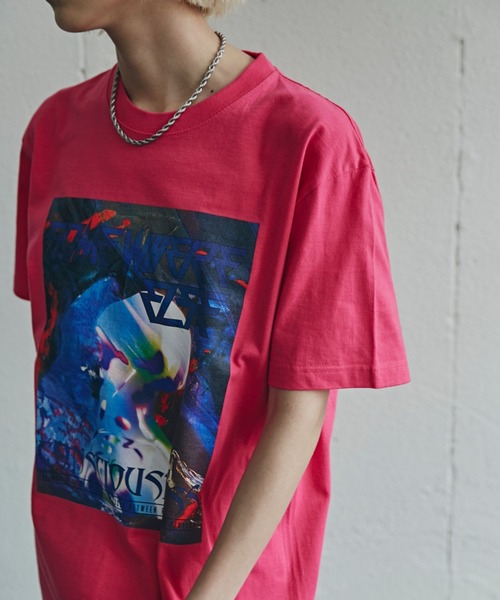 OKIRAKU（オキラク）の「(OKIRAKU×ROSE BUD)トリプルコラボTシャツ（Tシャツ/カットソー・レディース・ブラック/ピンク・FREE）」の12枚目の写真