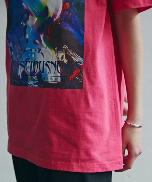 OKIRAKU（オキラク）の「(OKIRAKU×ROSE BUD)トリプルコラボTシャツ（Tシャツ/カットソー・レディース・ブラック/ピンク・FREE）」の13枚目の写真