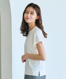 grove | 【ひんやり/UV/洗える/毛玉になりにくい】やわらかドライタッチラグランニット(ニット/セーター)