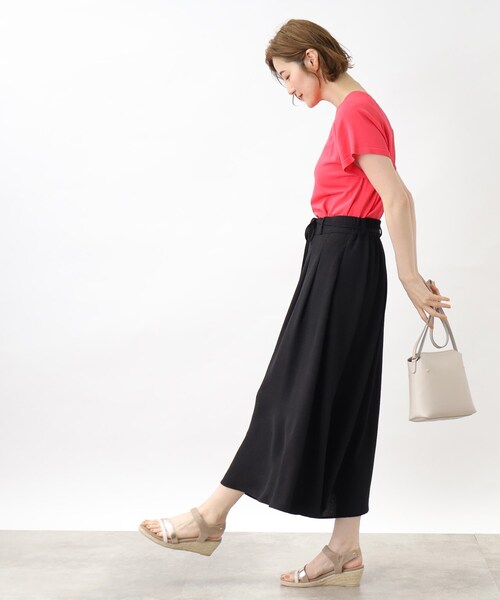 grove（グローブ）の「◆【ひんやり/UV/洗える/毛玉になりにくい】やわらかドライタッチラグランニット（ニット/セーター・レディース・ホワイト系5/ピンク系/オフホワイト/ライトブルー/ブラック・03/02/01/05/04）」の14枚目の写真